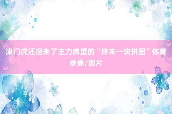 津门虎还迎来了主力威望的“终末一块拼图”体育录像/图片