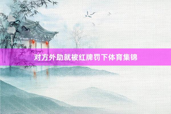 对方外助就被红牌罚下体育集锦