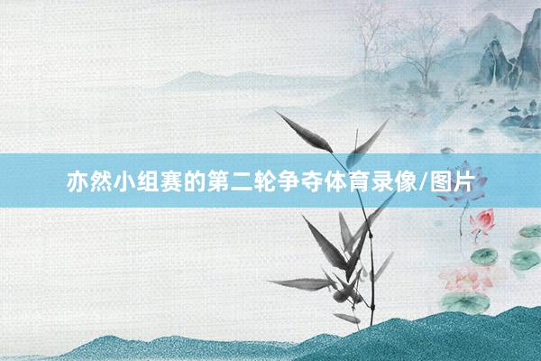 亦然小组赛的第二轮争夺体育录像/图片