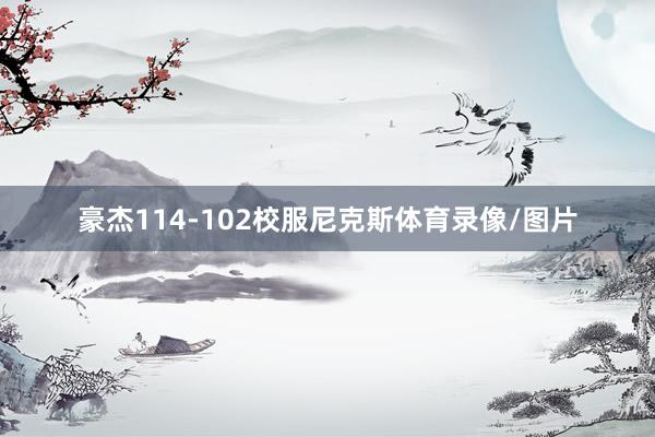 豪杰114-102校服尼克斯体育录像/图片