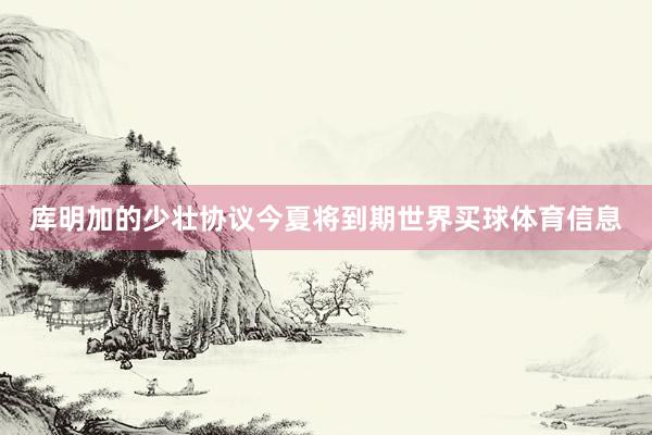 库明加的少壮协议今夏将到期世界买球体育信息