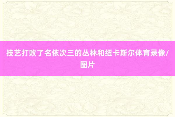 技艺打败了名依次三的丛林和纽卡斯尔体育录像/图片