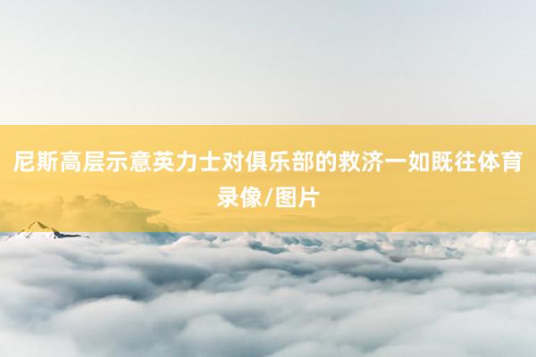 尼斯高层示意英力士对俱乐部的救济一如既往体育录像/图片