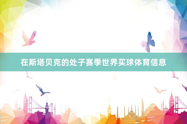 在斯塔贝克的处子赛季世界买球体育信息