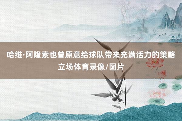 哈维·阿隆索也曾原意给球队带来充满活力的策略立场体育录像/图片