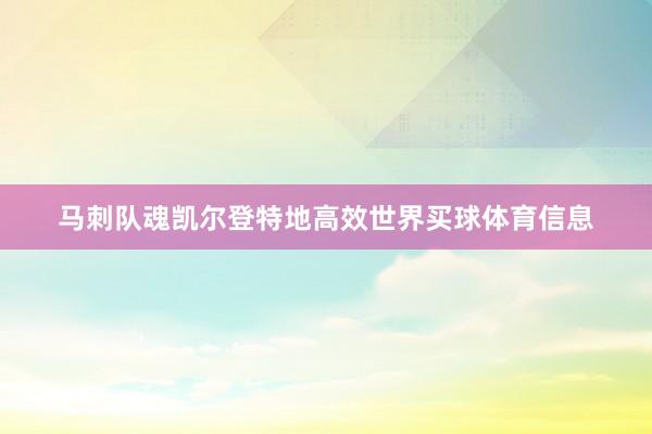马刺队魂凯尔登特地高效世界买球体育信息