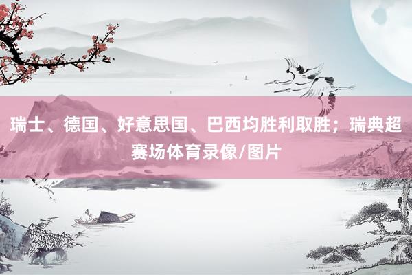 瑞士、德国、好意思国、巴西均胜利取胜；瑞典超赛场体育录像/图片